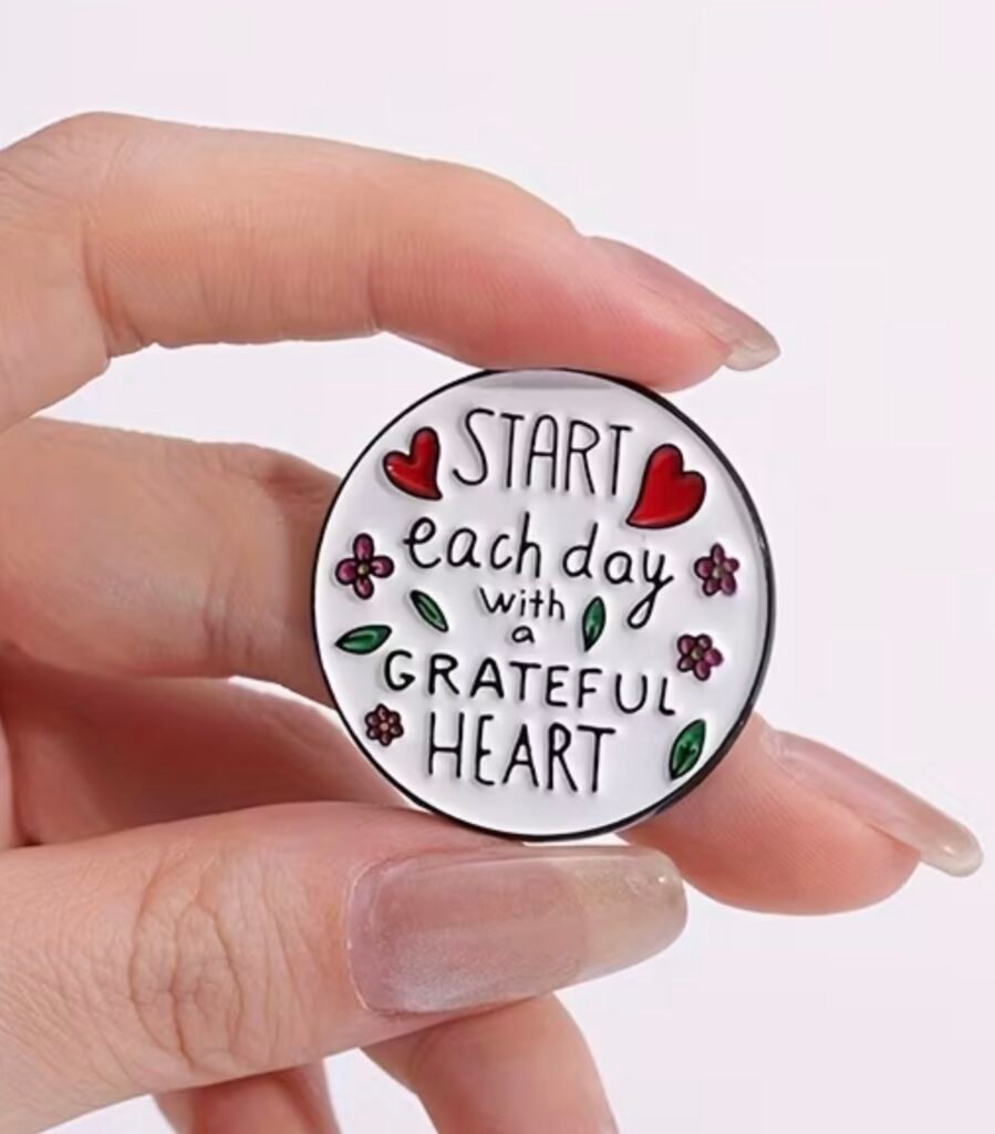 Start each day with a grateful heart