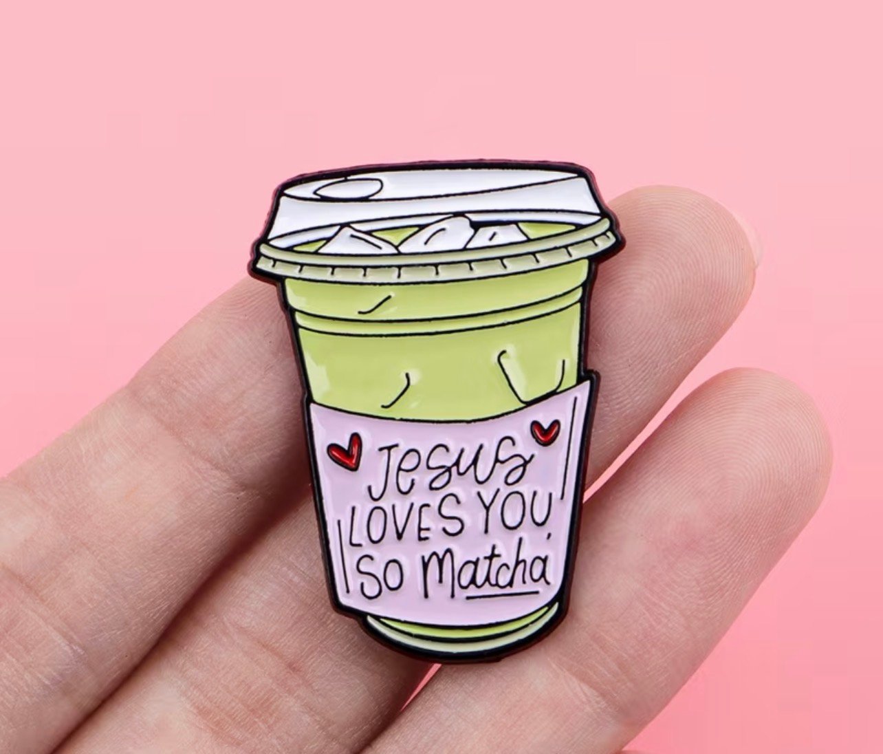 Jesus loves you so matcha - Image 1