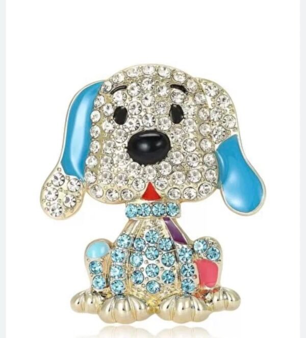 Cute blue dog
