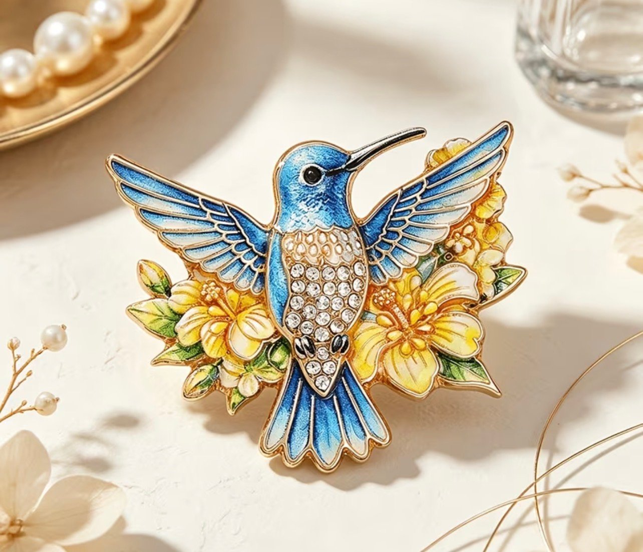 Blue hummingbird - Image 1