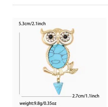 Turquoise owl
