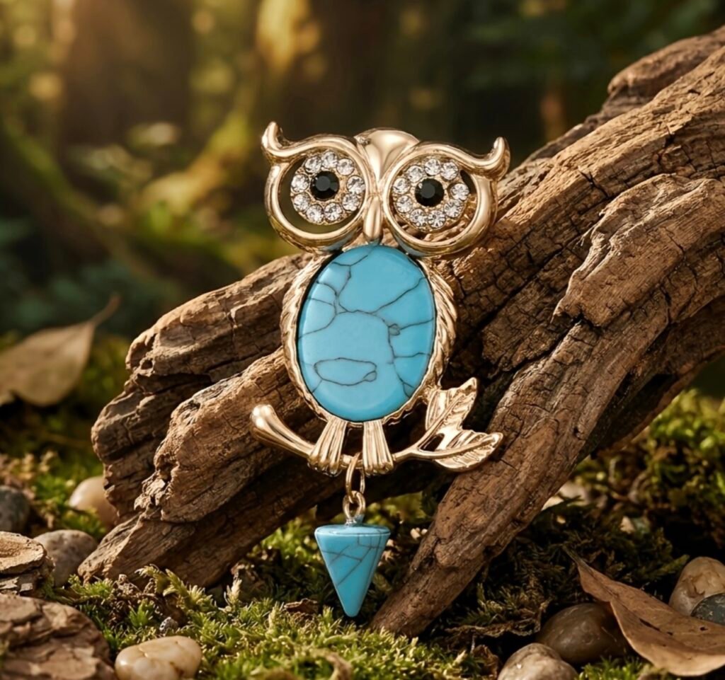 Turquoise owl