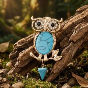 Turquoise owl