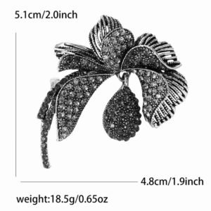 Multicolo rhinestone flower - Image 2