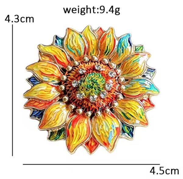 Rainbow sunflower