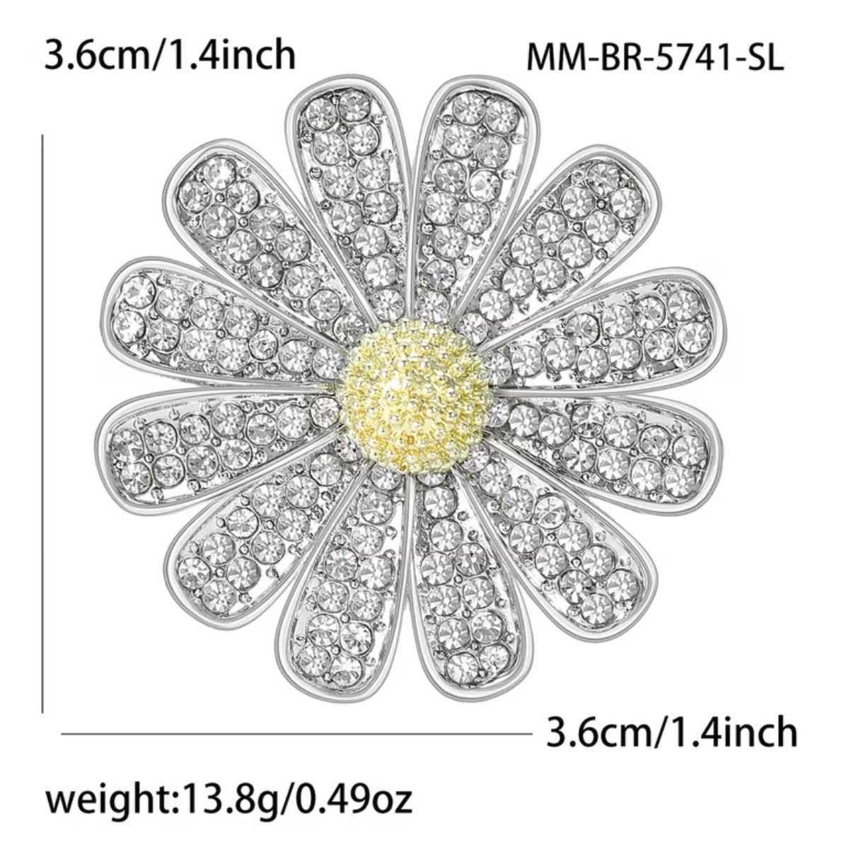 Silver chrysanthemum - Image 2