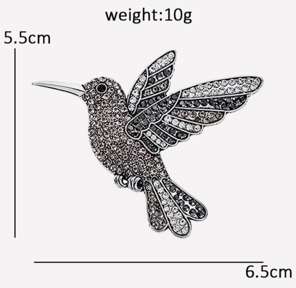 Vintage hummingbird