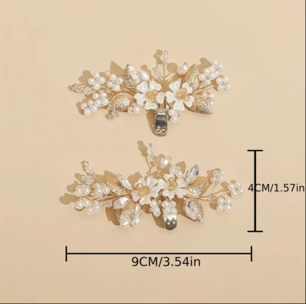 Pearl cluster shoe brooch