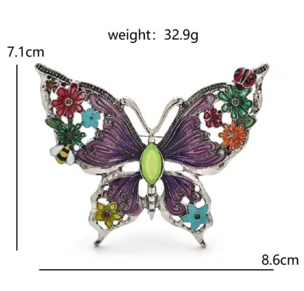Enchanted garden butterfly