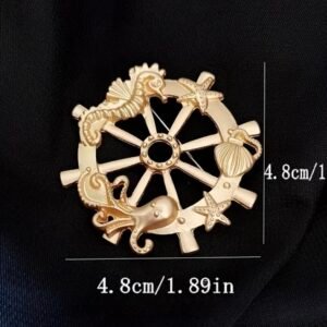 Golden rudder ocean style - Image 2