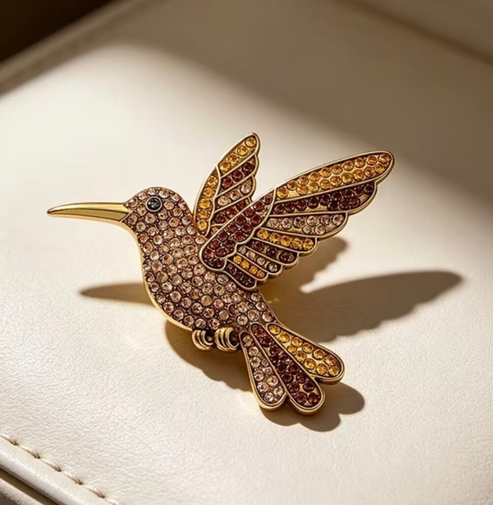 Vintage hummingbird