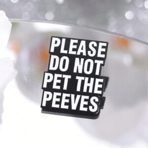 Please don’t pet the peeves