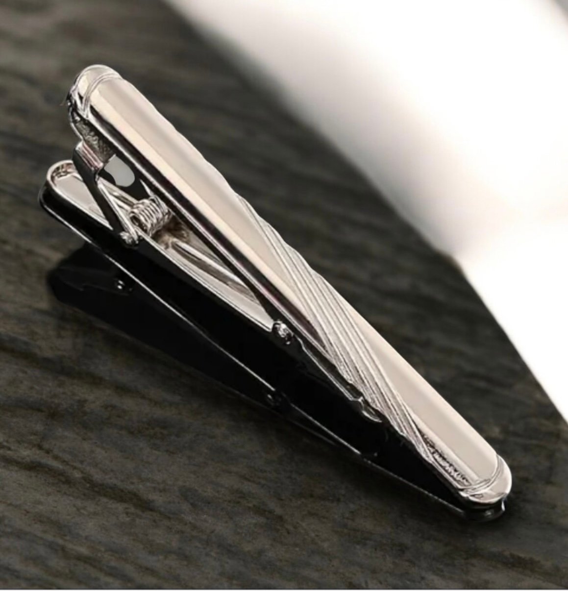 Silver tie pin - Image 1