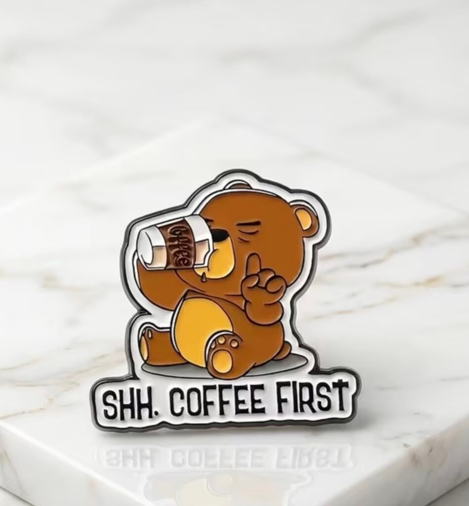 Shhh coffee first