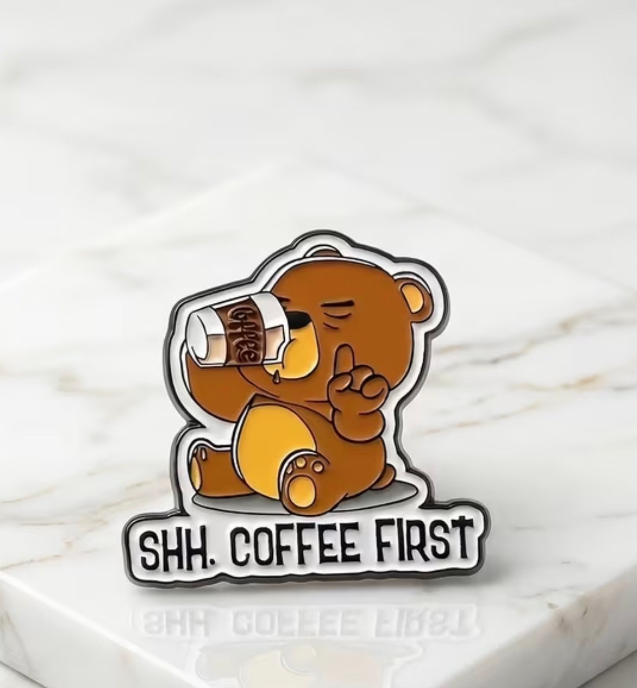 Shhh coffee first - Image 1
