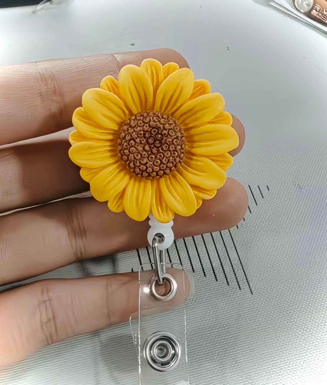 Sunflower ID holder - Image 1