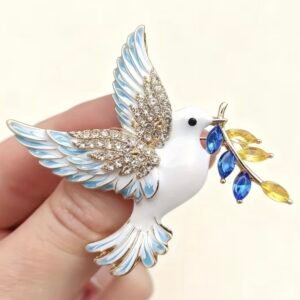 Dove with an olive branch - Image 1