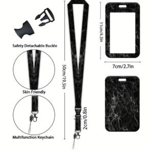 Black lanyard / ID holder - Image 2