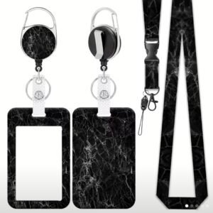Black lanyard / ID holder - Image 1