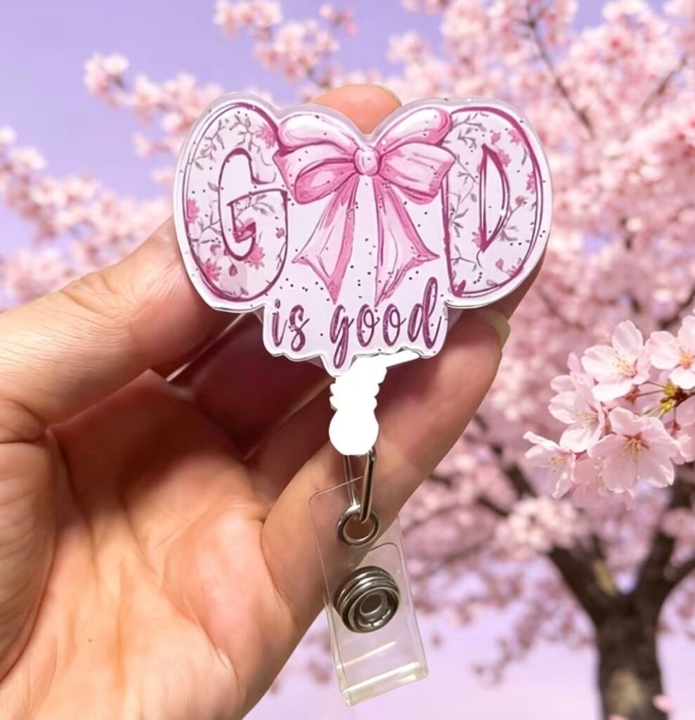 God is good ID holder