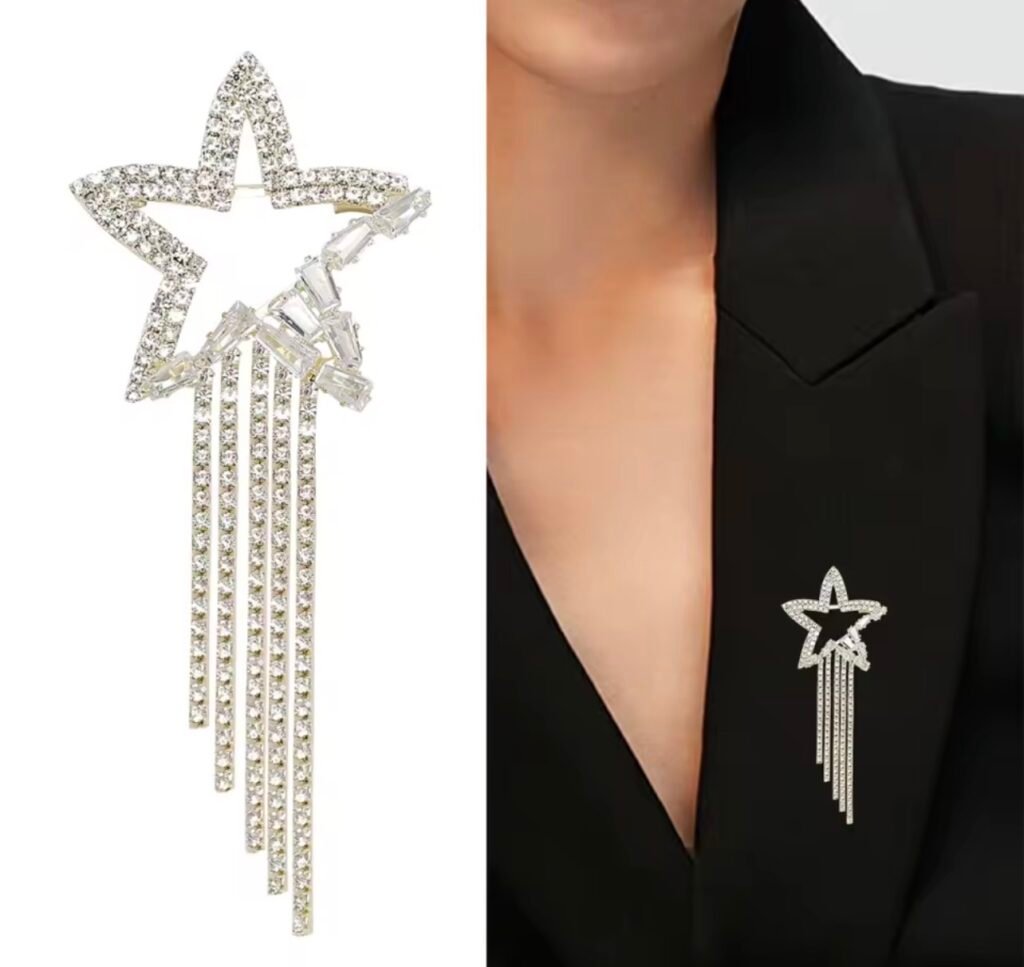 Crystal shooting star