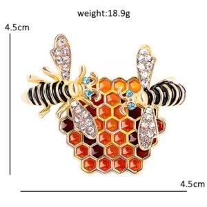 Bee and honeycomb - Image 2