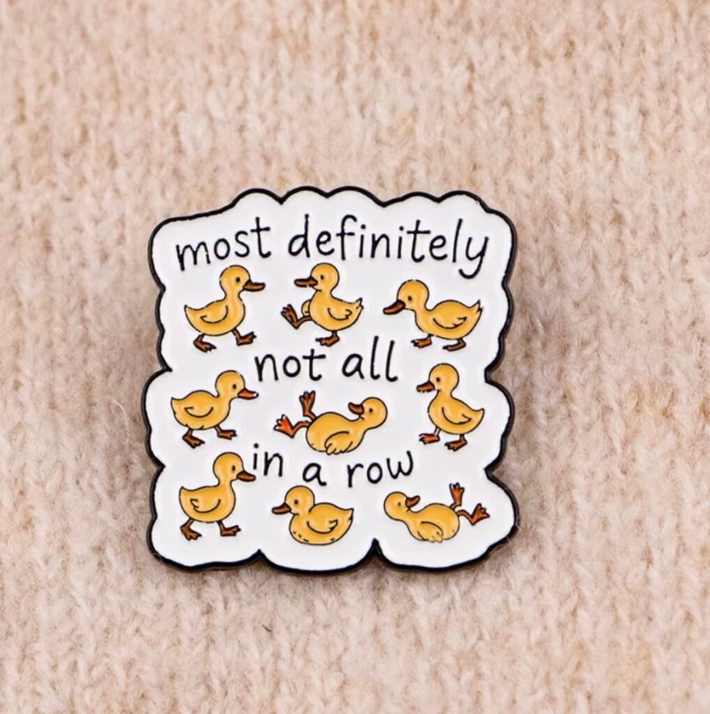 Most definitely not all in a row