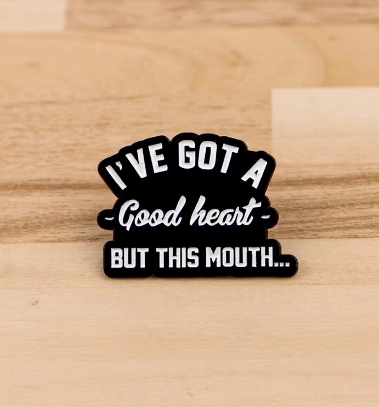 I’ve got a good heart but this mouth - Image 1