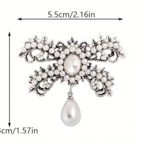 Hanging pearl bow - Image 2
