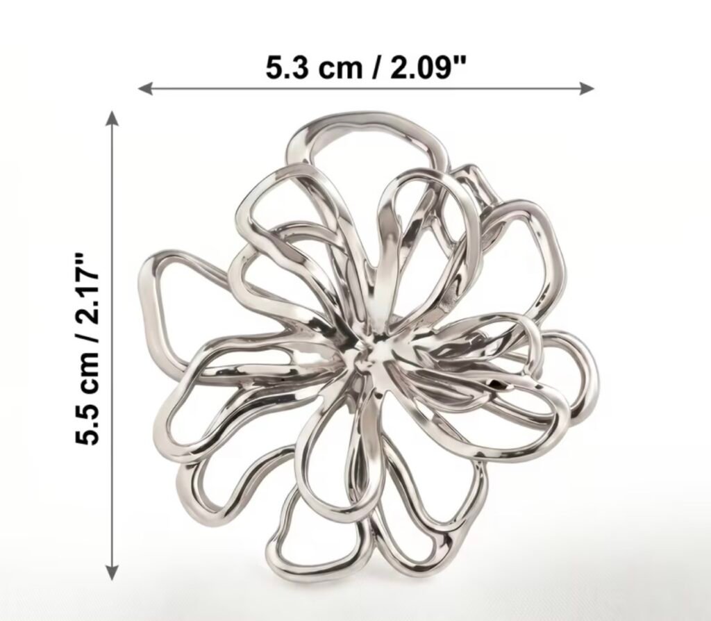 Silver petals