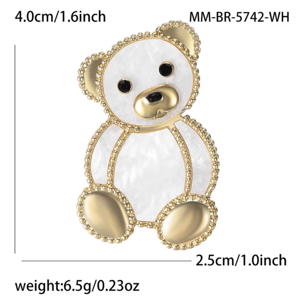 Cute pearl teddy - Image 2
