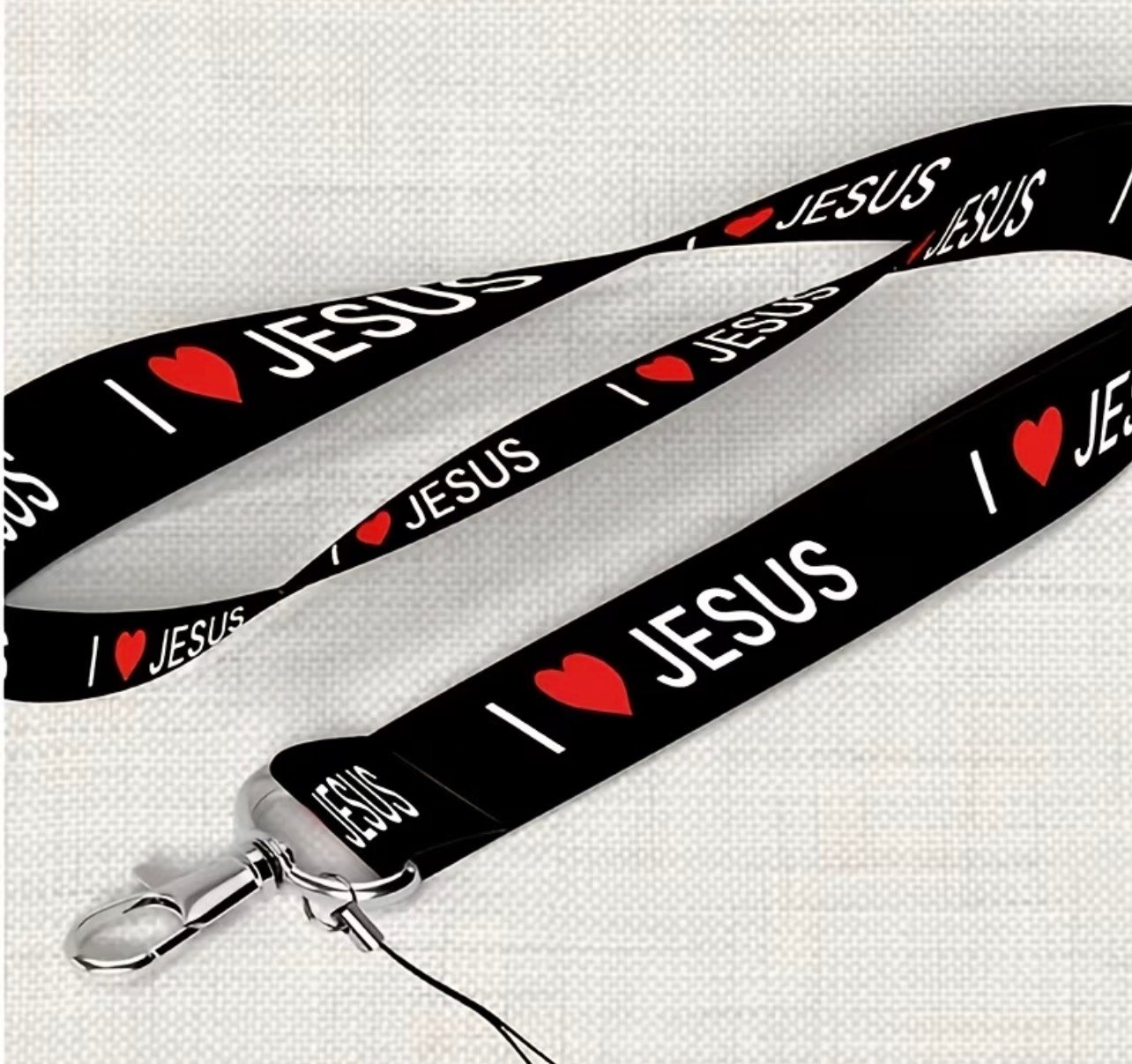 I love Jesus lanyard - Image 1
