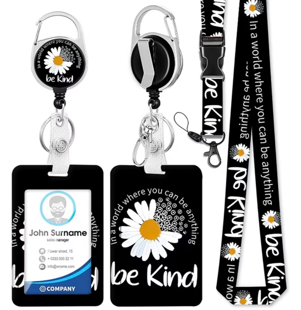 Be kind lanyard
