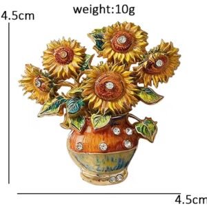Vase of sunflowers - Image 2
