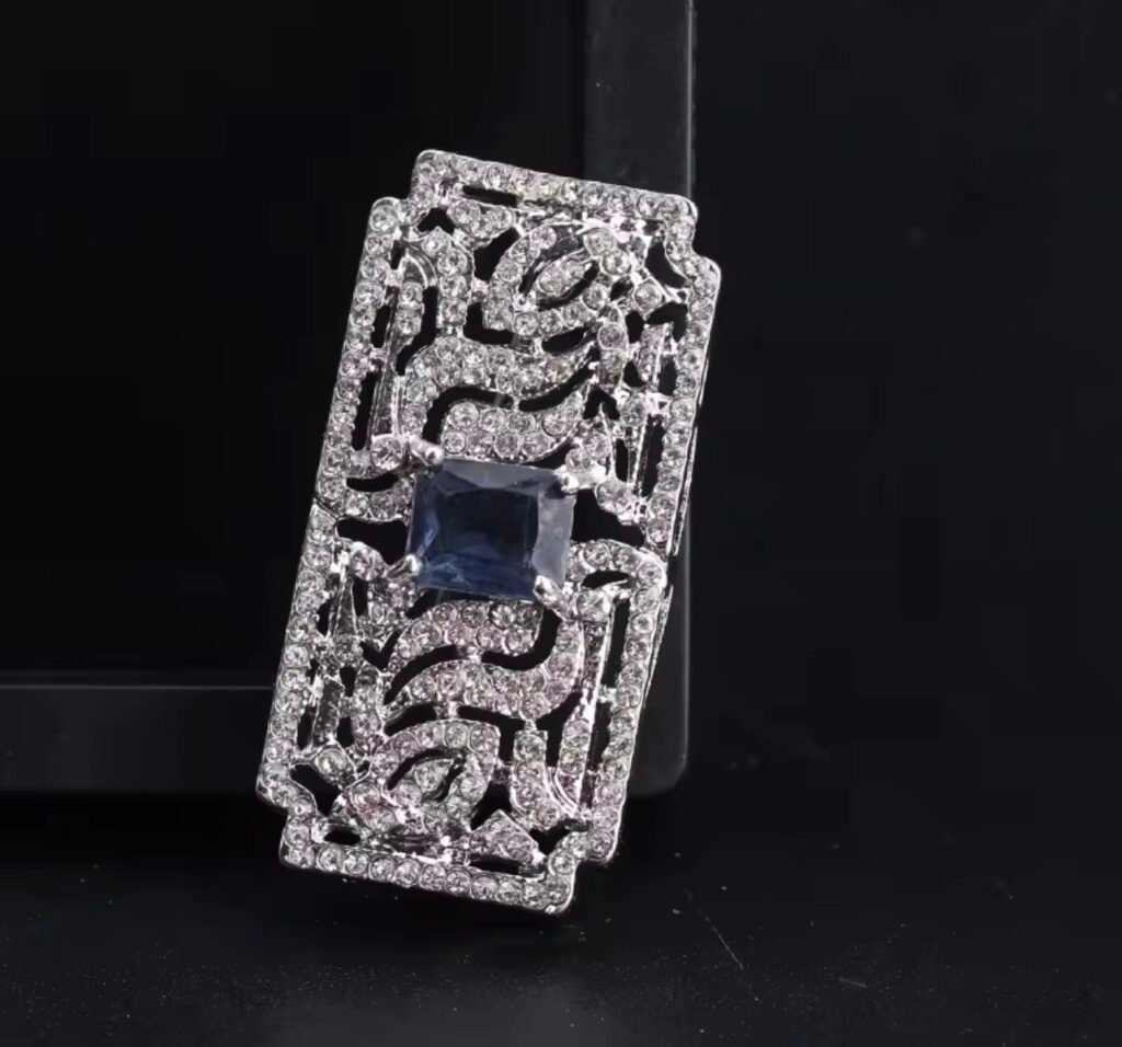 Silver statement piece