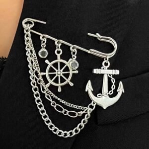 Nautical chain brooch - Image 1