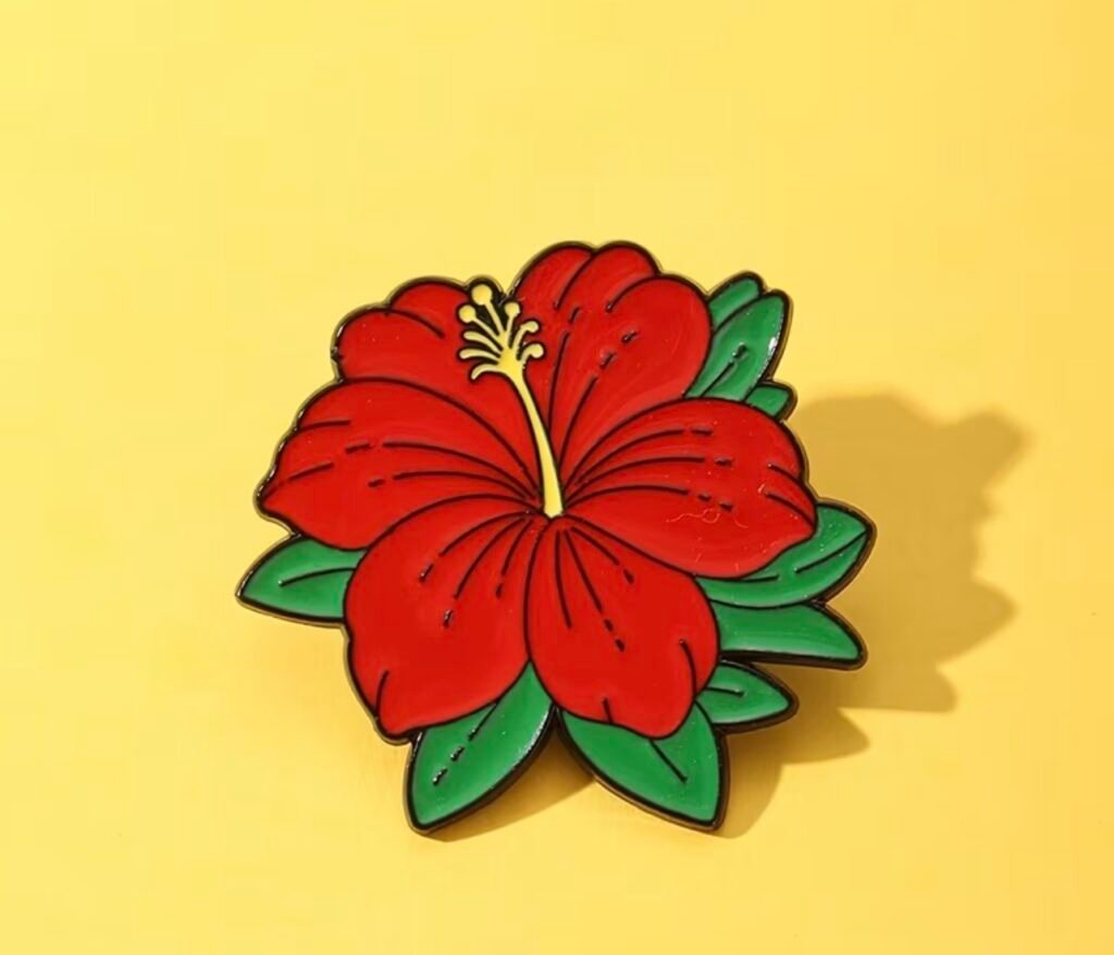 Hibiscus pin