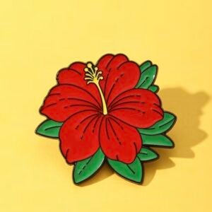 Hibiscus pin - Image 1