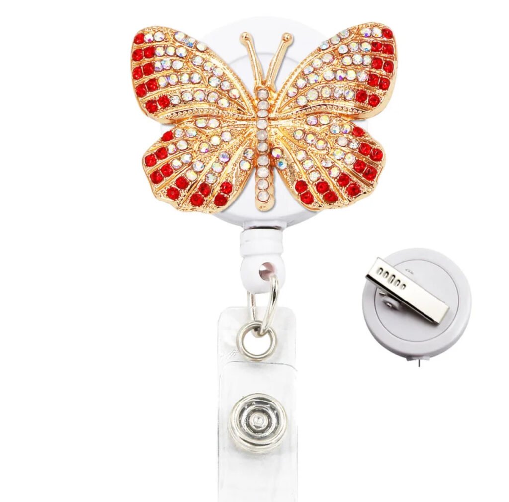 Butterfly ID holder