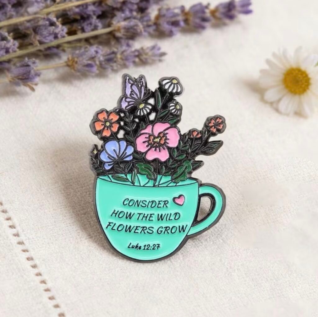 Consider how the wild flowers grow