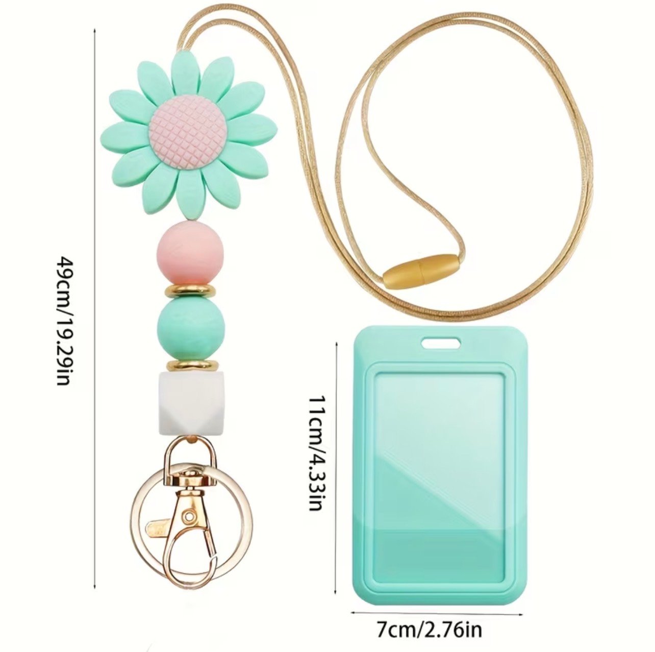 Cutesy floral lanyard - Image 2