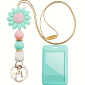 Cutesy floral lanyard - Image 1