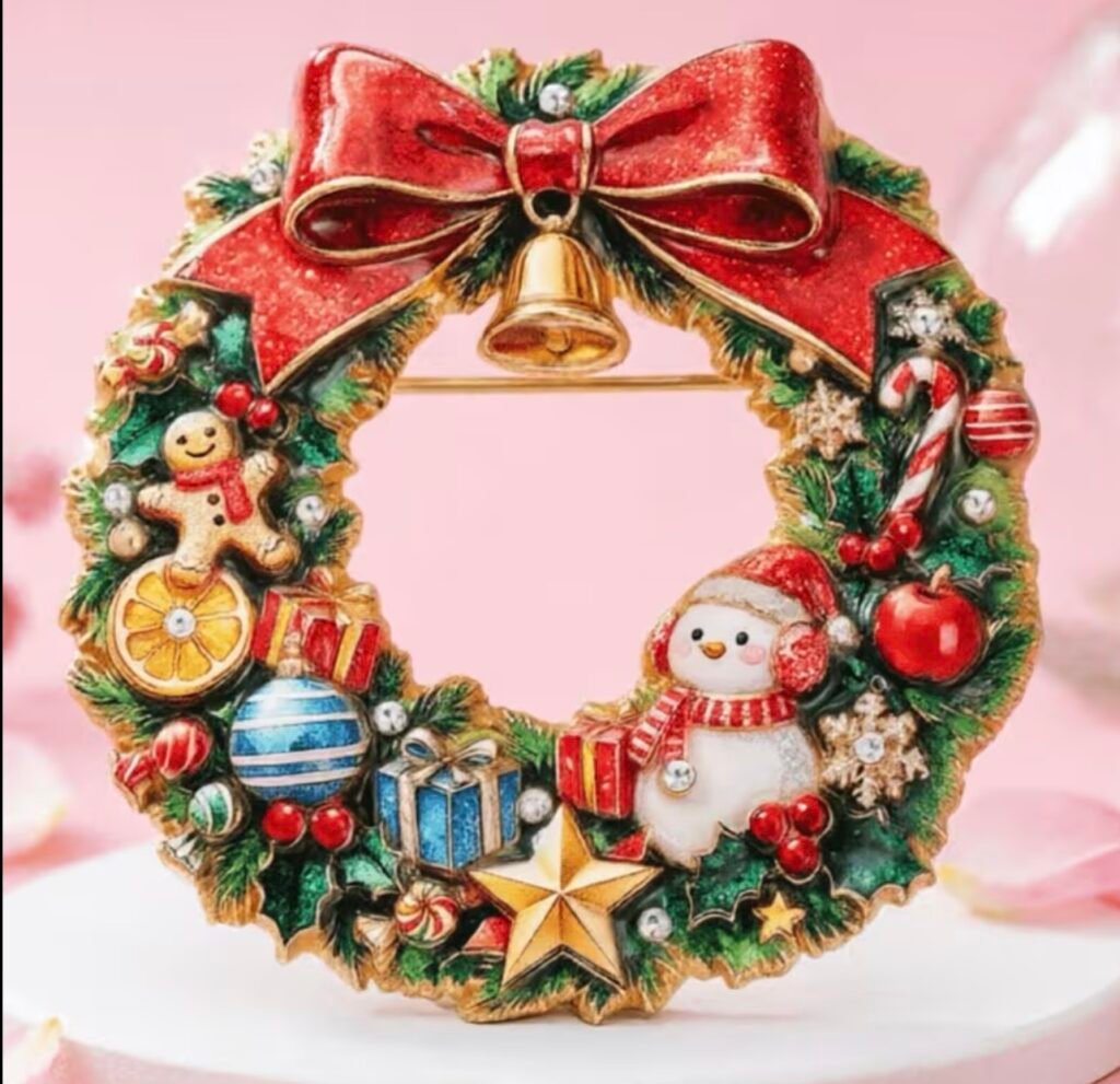 Festive wreath