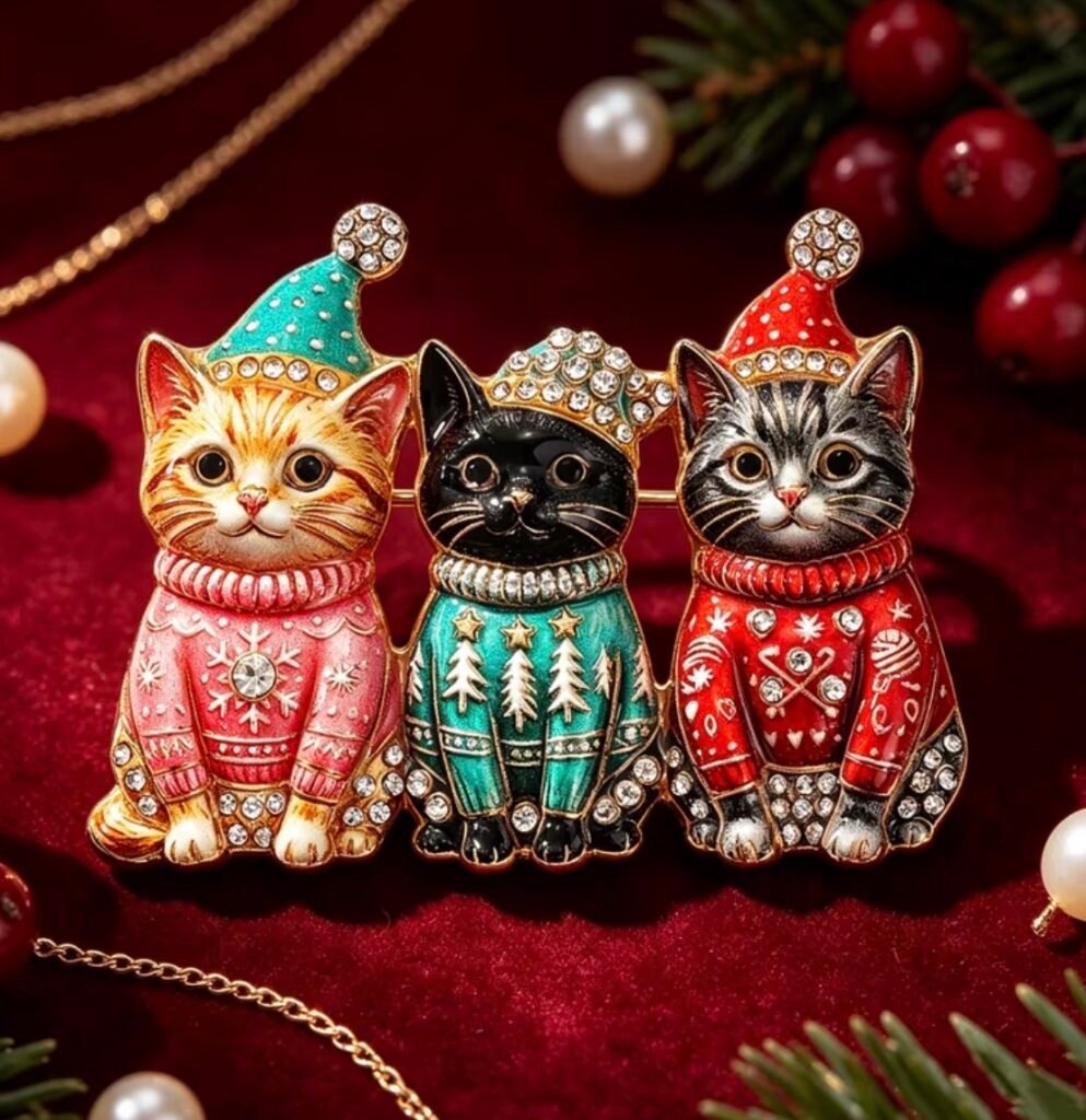 Merry meow trio