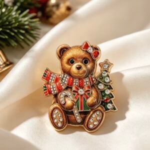 Christmas teddy - Image 1