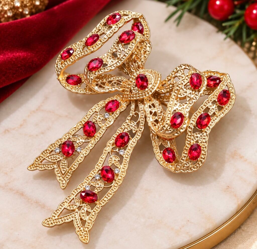 Ruby Noel bow