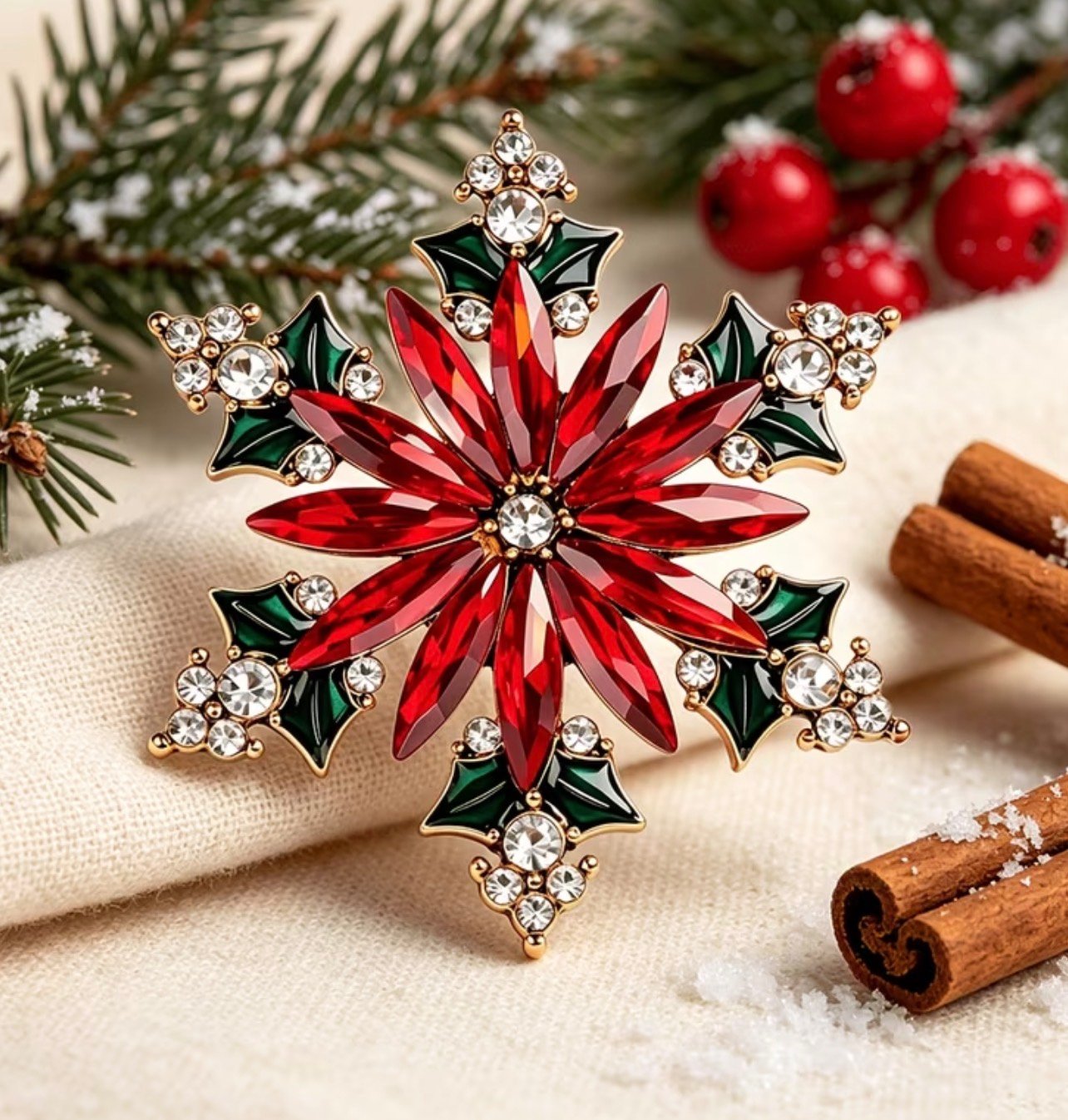 Poinsettia starburst - Image 1